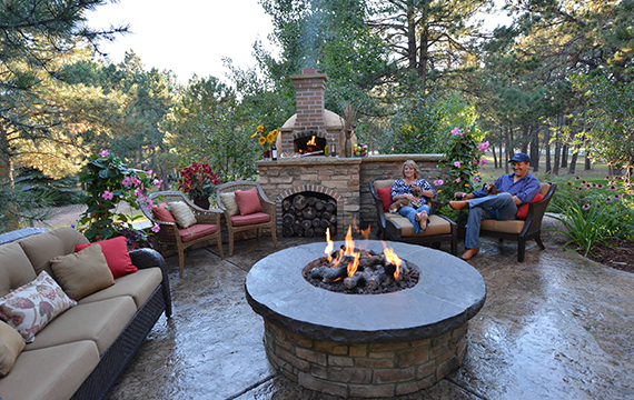 Taj Contractor - Concrete Fire Pits image.